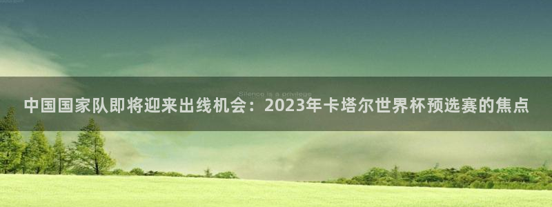 世预赛赛程表：中国国家队即将迎来出线机会：2023年卡塔尔世界杯预选赛的焦点